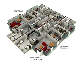شقق بالتقسيط من شركة الانشاء - في مدينة الانيا / منطقة اوبا المركزية 