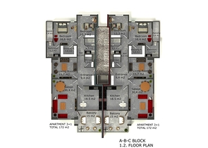 شقق بالتقسيط من شركة الانشاء - في مدينة الانيا / منطقة اوبا المركزية 