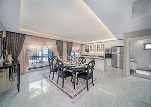 اطلالة بحر - دوبلكس فاخرة - ضمن مجمع 5 نجوم - كارجي جاك / الانيا 