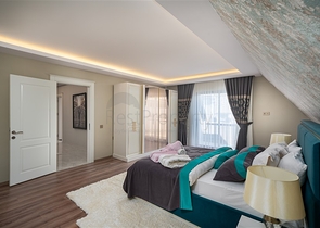 اطلالة بحر - دوبلكس فاخرة - ضمن مجمع 5 نجوم - كارجي جاك / الانيا 