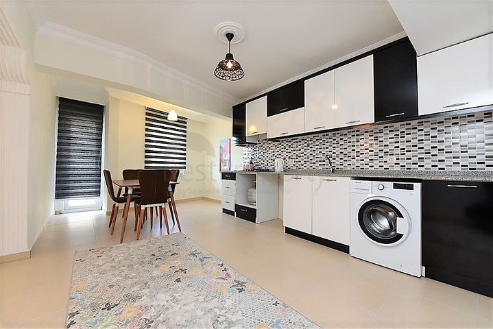 بسعر مناسب- شقة 3 غرف وصالة -مفروشة - في مهموتلار / الانيا 