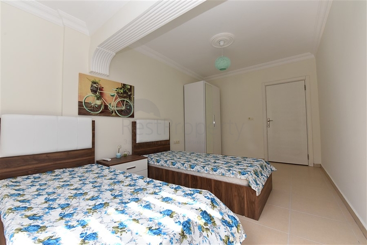 بسعر مناسب- شقة 3 غرف وصالة -مفروشة - في مهموتلار / الانيا 