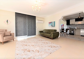 بسعر مناسب- شقة 3 غرف وصالة -مفروشة - في مهموتلار / الانيا 