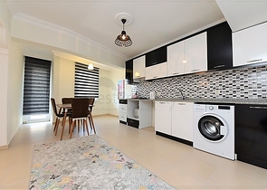 بسعر مناسب- شقة 3 غرف وصالة -مفروشة - في مهموتلار / الانيا 