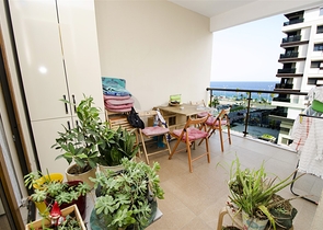 شقة واسعة 3 + 1 مطلة على البحر في كونيالتي