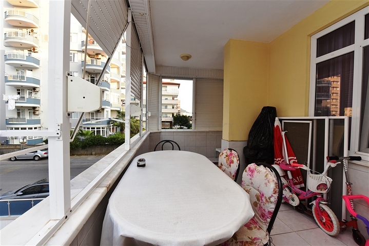 شقة غرفتين وصالة - مطبخ منفصل - مفروشة - في مهموتلار / الانيا 