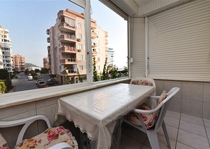 شقة غرفتين وصالة - مطبخ منفصل - مفروشة - في مهموتلار / الانيا 