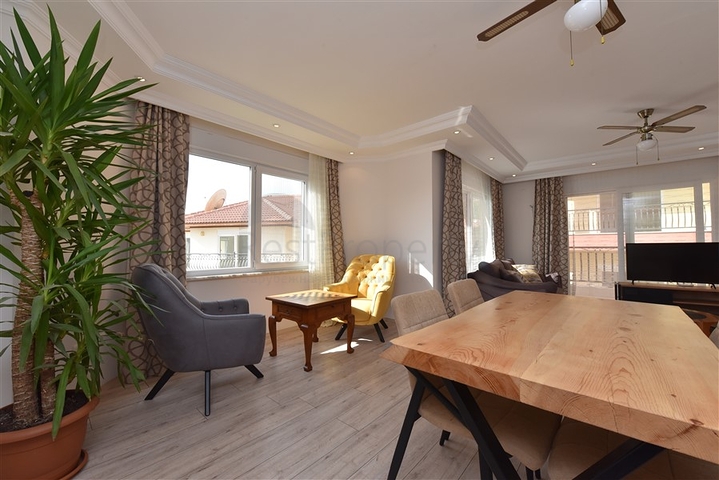 شقة غرفتين وصالة - مفروشة - ضمن مجمع سكني بين احضان الطبيعة - مهموتلار /الانيا 