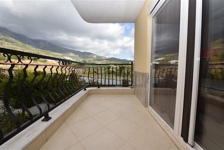 شقة غرفتين وصالة - مفروشة - ضمن مجمع سكني بين احضان الطبيعة - مهموتلار /الانيا 