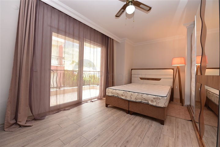 شقة غرفتين وصالة - مفروشة - ضمن مجمع سكني بين احضان الطبيعة - مهموتلار /الانيا 