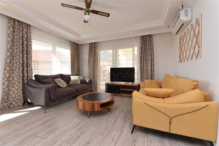 شقة غرفتين وصالة - مفروشة - ضمن مجمع سكني بين احضان الطبيعة - مهموتلار /الانيا 