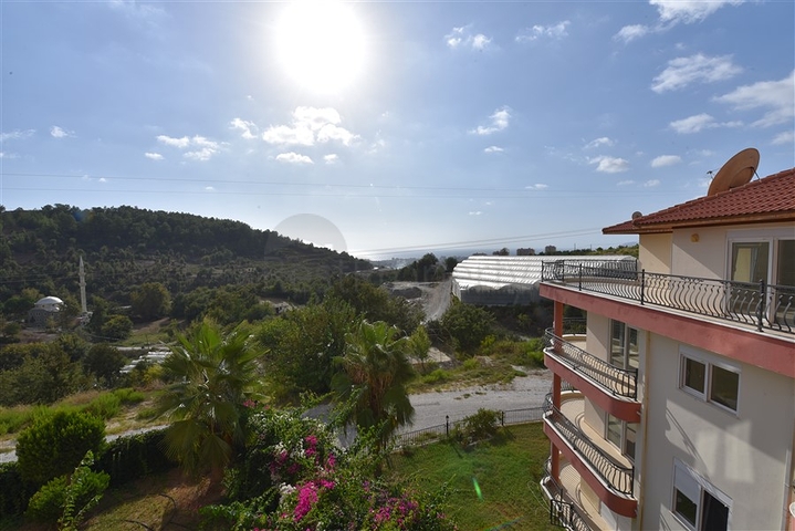 شقة غرفتين وصالة - مفروشة - ضمن مجمع سكني بين احضان الطبيعة - مهموتلار /الانيا 