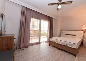 شقة غرفتين وصالة - مفروشة - ضمن مجمع سكني بين احضان الطبيعة - مهموتلار /الانيا 