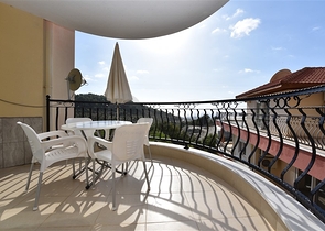 شقة غرفتين وصالة - مفروشة - ضمن مجمع سكني بين احضان الطبيعة - مهموتلار /الانيا 