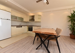 شقة غرفتين وصالة - مفروشة - ضمن مجمع سكني بين احضان الطبيعة - مهموتلار /الانيا 