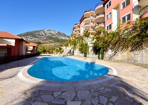 شقة غرفتين وصالة - مفروشة - ضمن مجمع سكني بين احضان الطبيعة - مهموتلار /الانيا 