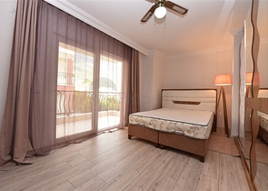 شقة غرفتين وصالة - مفروشة - ضمن مجمع سكني بين احضان الطبيعة - مهموتلار /الانيا 