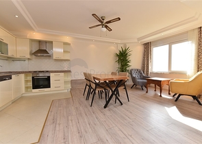 شقة غرفتين وصالة - مفروشة - ضمن مجمع سكني بين احضان الطبيعة - مهموتلار /الانيا 