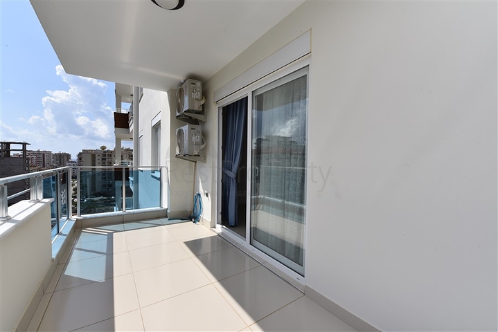 طابق مرتفع - شقة مفروشة - غرفة وصالة - مجمع مميز بخدمات  5 نجوم- مهموتلار / الانيا 