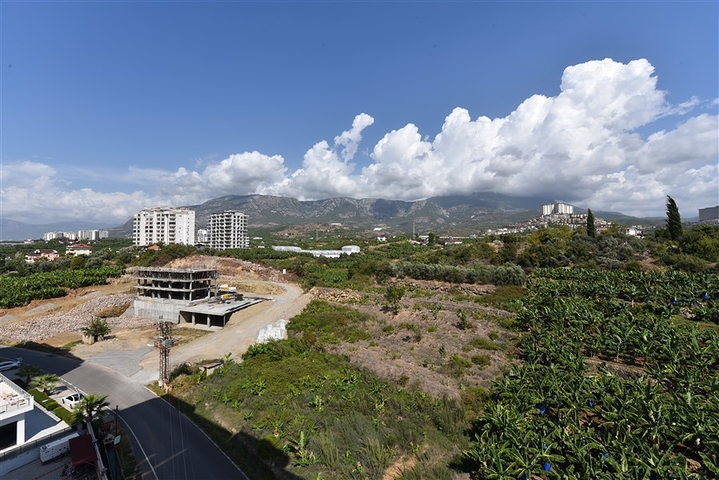 طابق مرتفع - شقة مفروشة - غرفة وصالة - مجمع مميز بخدمات  5 نجوم- مهموتلار / الانيا 