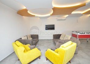 طابق مرتفع - شقة مفروشة - غرفة وصالة - مجمع مميز بخدمات  5 نجوم- مهموتلار / الانيا 