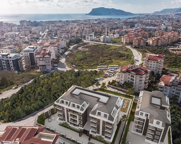 شقق بالتقسيط في الانيا - ضمن مجمع قيد الانشاء - في منطقة اوبا 