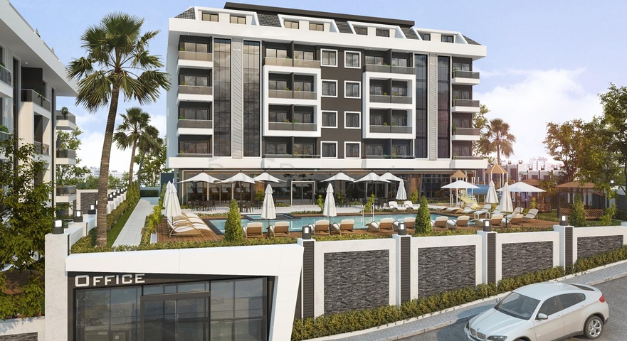 شقق بالتقسيط في الانيا - ضمن مجمع قيد الانشاء - في منطقة اوبا 