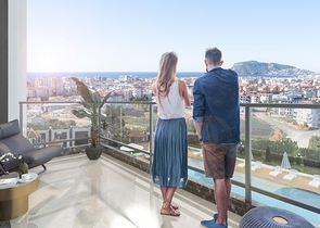 شقق بالتقسيط في الانيا - ضمن مجمع قيد الانشاء - في منطقة اوبا 