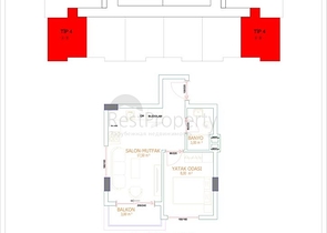 شقق بالتقسيط في الانيا - ضمن مجمع قيد الانشاء - في منطقة اوبا 