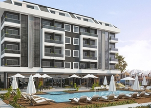 شقق بالتقسيط في الانيا - ضمن مجمع قيد الانشاء - في منطقة اوبا 