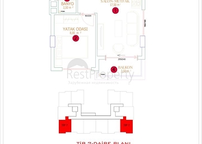 شقق بالتقسيط في الانيا - ضمن مجمع قيد الانشاء - في منطقة اوبا 