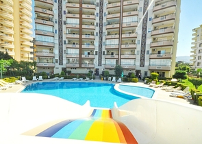 طابق مرتفع - دوبلكس واسعة 4 غرف وصالة -بسعر مميز - في مهموتلار / الانيا 