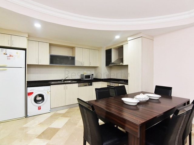 اطلالة على المسبح - شقة 2 غرفة وصالة - ضمن مجمع يضم كافة الخدمات - مهموتلار / الانيا 