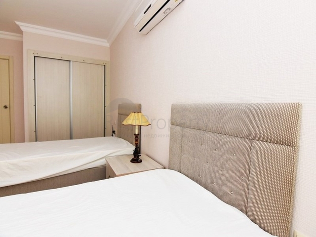 اطلالة على المسبح - شقة 2 غرفة وصالة - ضمن مجمع يضم كافة الخدمات - مهموتلار / الانيا 