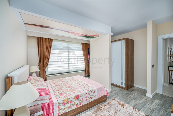 شقة باطلالة بحرية ساحرة - 2 غرفة وصالة - ضمن محمع فاخر - في كارجي جاك / الانيا 