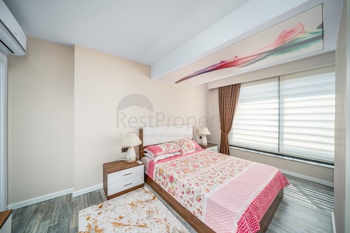 شقة باطلالة بحرية ساحرة - 2 غرفة وصالة - ضمن محمع فاخر - في كارجي جاك / الانيا 