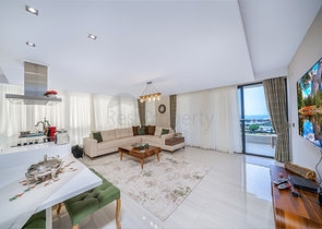 شقة باطلالة بحرية ساحرة - 2 غرفة وصالة - ضمن محمع فاخر - في كارجي جاك / الانيا 