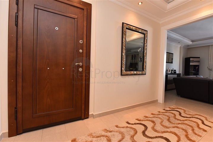 شقة اطلالة بحرية في الانيا -تصميم 2 غرفة وصالة - مفروشة - في منطقة مهوتلار / الانيا 