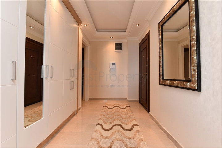 شقة اطلالة بحرية في الانيا -تصميم 2 غرفة وصالة - مفروشة - في منطقة مهوتلار / الانيا 