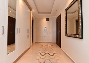 شقة اطلالة بحرية في الانيا -تصميم 2 غرفة وصالة - مفروشة - في منطقة مهوتلار / الانيا 