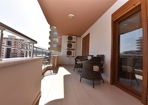 شقة اطلالة بحرية في الانيا -تصميم 2 غرفة وصالة - مفروشة - في منطقة مهوتلار / الانيا 