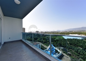 دوبلكس اطلالة بحر وجبل - 2 غرفة وصالة - مجمع سكني حديث - مهموتلار / الانيا 