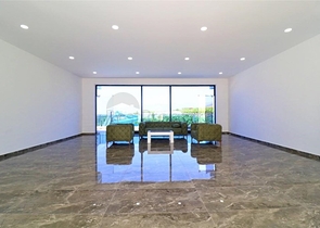 دوبلكس اطلالة بحر وجبل - 2 غرفة وصالة - مجمع سكني حديث - مهموتلار / الانيا 