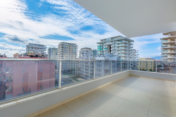 طابق 6 - شقة غرفتين وصالة ضمن مجمع حديث - في منطقة مهموتلار / الانيا 