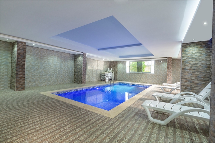 طابق 6 - شقة غرفتين وصالة ضمن مجمع حديث - في منطقة مهموتلار / الانيا 