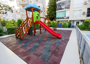 شقة 2 + 1 في مجمع سكني مع مسبح