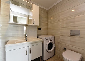 طابق مرتفع - مجمع سكني حديث - شقة 1+1 غرفة نوم وصالة - في مهموتلار / الانيا 