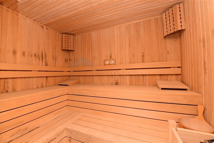 تصميم انيق - شقة مؤثثة - غرفة وصالة - قريبة من البحر - في مهموتلار  / الانيا 