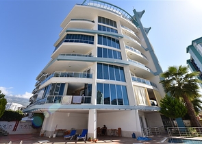 تصميم انيق - شقة مؤثثة - غرفة وصالة - قريبة من البحر - في مهموتلار  / الانيا 