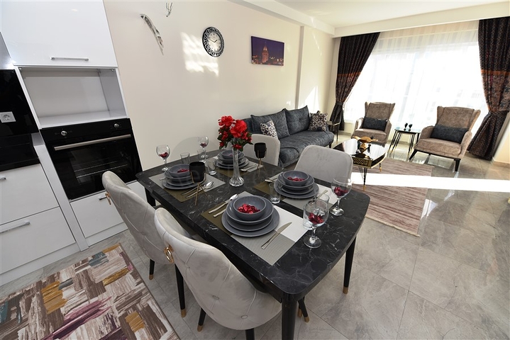 شقق غرفة وصالة لكن ! مساحة 80 متر / ضمن مجمع سكني في مهموتلار / الانيا 